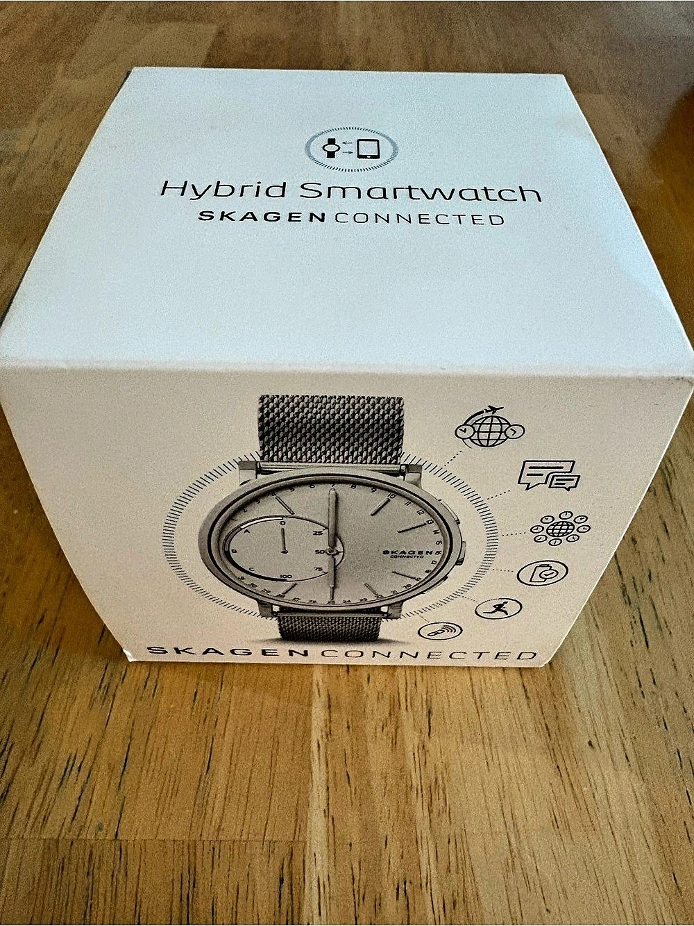 Skagen Hybrid Smartwatch SKT1100 Silver & White
